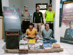 Polisi Amankan Dua Tersangka Pencurian Barang Inventaris TK PKK