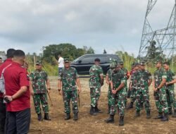 Pangdam I/BB Tinjau Program Ketahanan Pangan Korem 022/PT dan Kodim 0207/Sml di Enclave Sitahoan