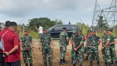 Pangdam I/BB Tinjau Program Ketahanan Pangan Korem 022/PT dan Kodim 0207/Sml di Enclave Sitahoan