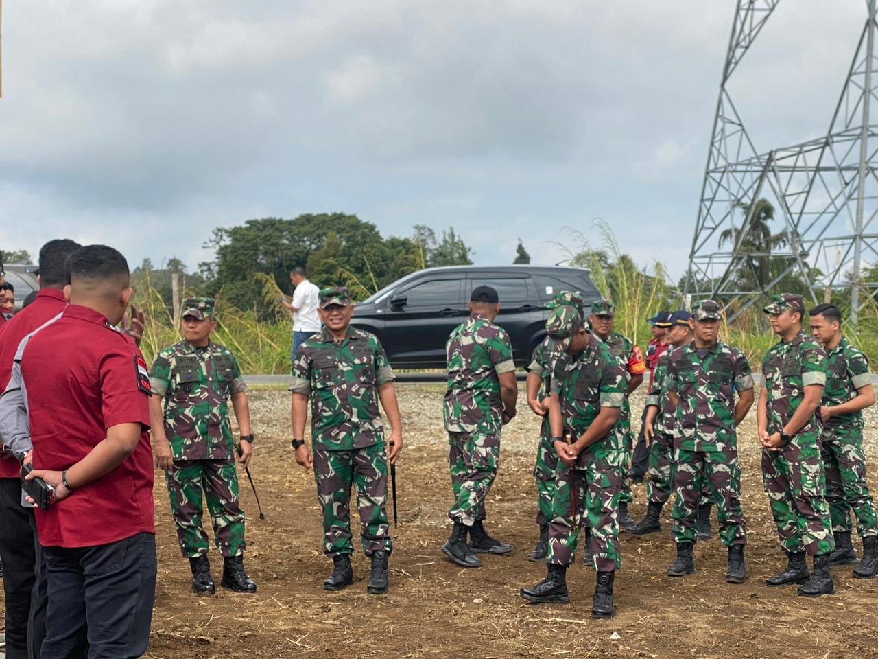 Pangdam I/BB Tinjau Program Ketahanan Pangan Korem 022/PT dan Kodim 0207/Sml di Enclave Sitahoan