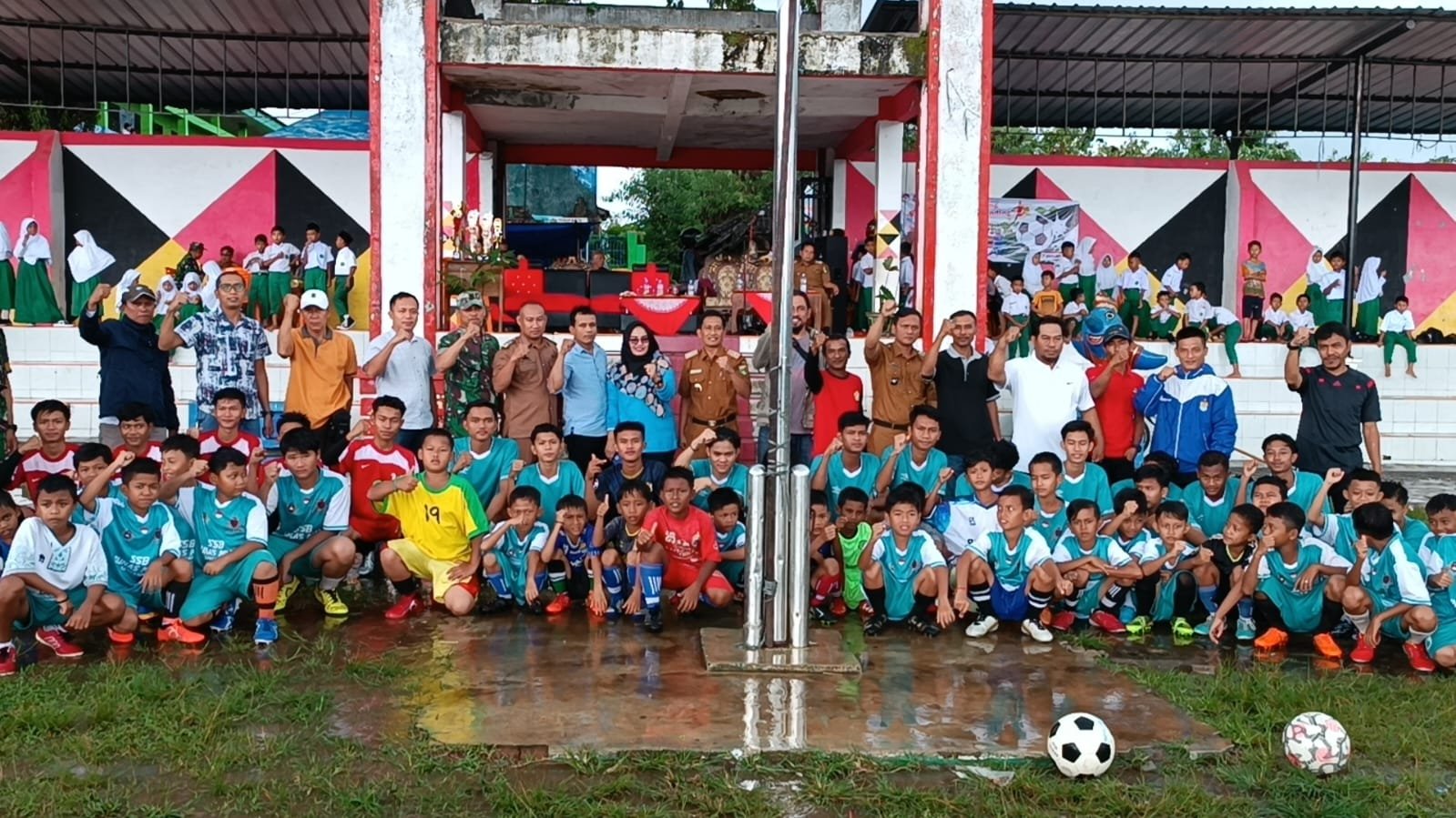 Kadis Pora Hadiri Dan Buka Langsung Open Turnamen Liga Pelajar U-10 Dan U- 18 2023