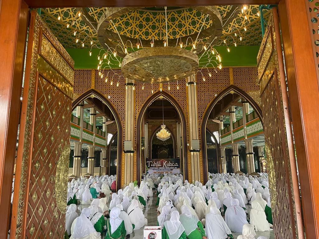 Tahlil Kubro PC Muslimat Kota Mojokerto, Ajang Silaturahmi Sesama Anggota Muslimat