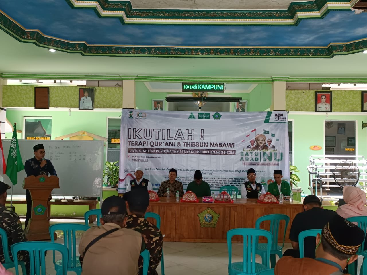 Dalam Rangka 1 Abad NU Gerakan Pemuda Ansor Desa Tebel, Adakan Tasyakuran Dan Bakti Sosial