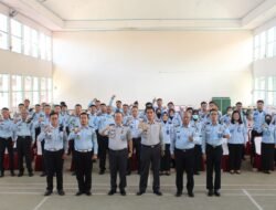 Munculkan Kembali Semangat Dan Keceriaan WBP, Plh. Kadivpas Beri Penguatan Dan Motivasi Kepada Warga Binaan Dan Petugas Lapas Kotaagung