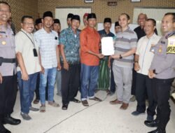 Polres Sumenep  Selesaikan Konflik Tanah PT Garam Secara Restoratif Justice