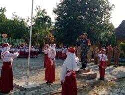 Pimpin Upacara Bendera, Danramil Magersari Ingatkan Dampak Negatif Narkoba