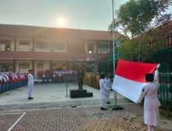 Pimpin Upacara Bendera, Danramil Magersari Ingatkan Dampak Negatif Narkoba