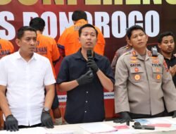 Polres Ponorogo Berhasil Amankan Komplotan Pelaku Curas Antar Propinsi