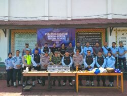 Lapas Kotaagung Adakan  Razia Gabungan Dan Bersih-bersih Lapas Dalam Rangka HBP ke-59