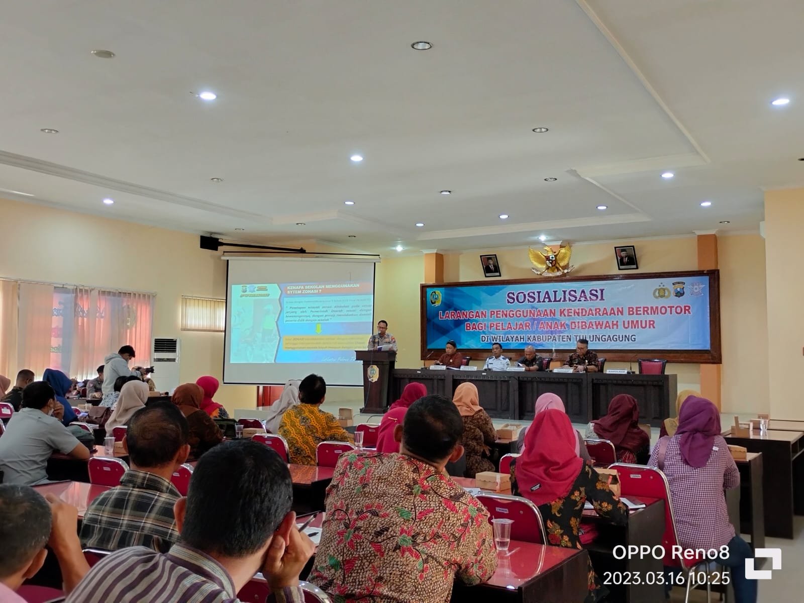 Polres Tulungagung Gandeng Dinas Pendidikan Sosialisasikan Kamseltibcar Lantas