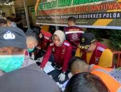 Penguatan Pengawasan, Polresta Banyuwangi Gelar Deteksi Dini Narkoba