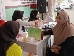 Dinas Kesehatan Tanggamus Memberikan Pelayanan Tradisional Dan Pengecekan Kesehatan Gratis Dalam Tanggamus Expo Ke 26