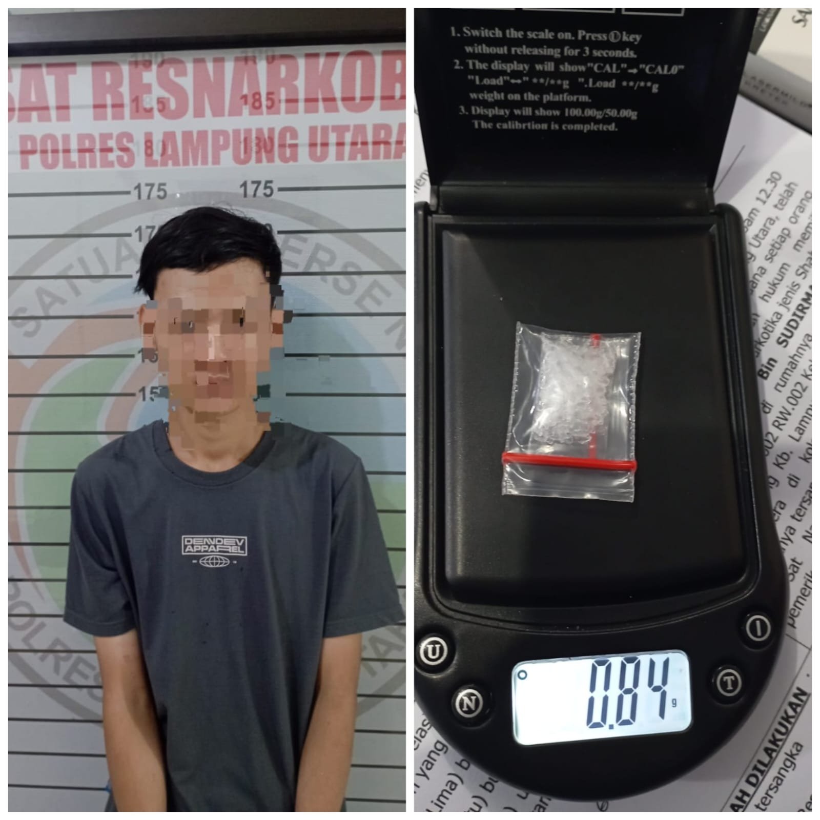 Kembali, Belasan Paket Shabu Di Sita Petugas Dari Dua Orang Warga Bukit Kemuning