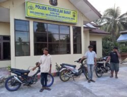Jelang Puasa, Polsek Peureulak Barat Amankan Tiga Unit Sepeda Motor