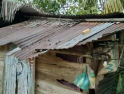 Kondisi Rumah Keluarga Abdurrahman Yang Tidak Layak Huni