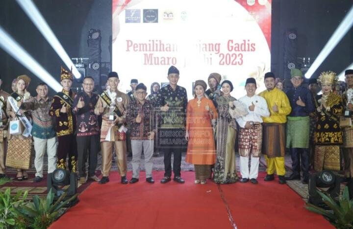 PJ Bupati Muaro Jambi Menghadiri Pemilihan Buajang Gadis Muaro Jambi Tahun 2023