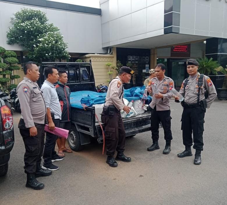Patroli Sahur Polres Lamongan Berhasil Gagalkan Pengiriman Miras Asal Grobogan