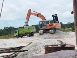 Tambang Pasir dan Timah di Desa Riding Panjang Beroperasi Tanpa Dilengkapi Izin Resmi