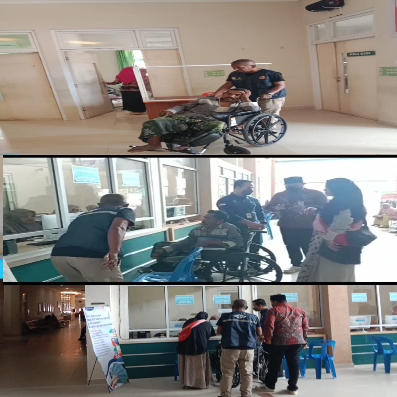 Respons Cepat Sentral Insaf Medan Bersama Dinsos Aceh Timur Membantu Budiman Berobat