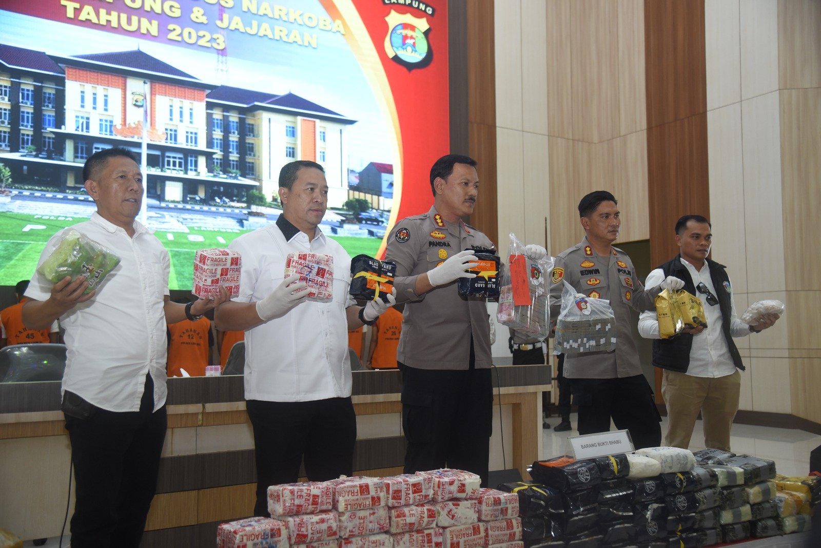 Dalam Tiga Bulan Terakhir, Polda Lampung Berhasil Selamatkan 480,737 Ribu Jiwa Dari Bahaya Narkoba