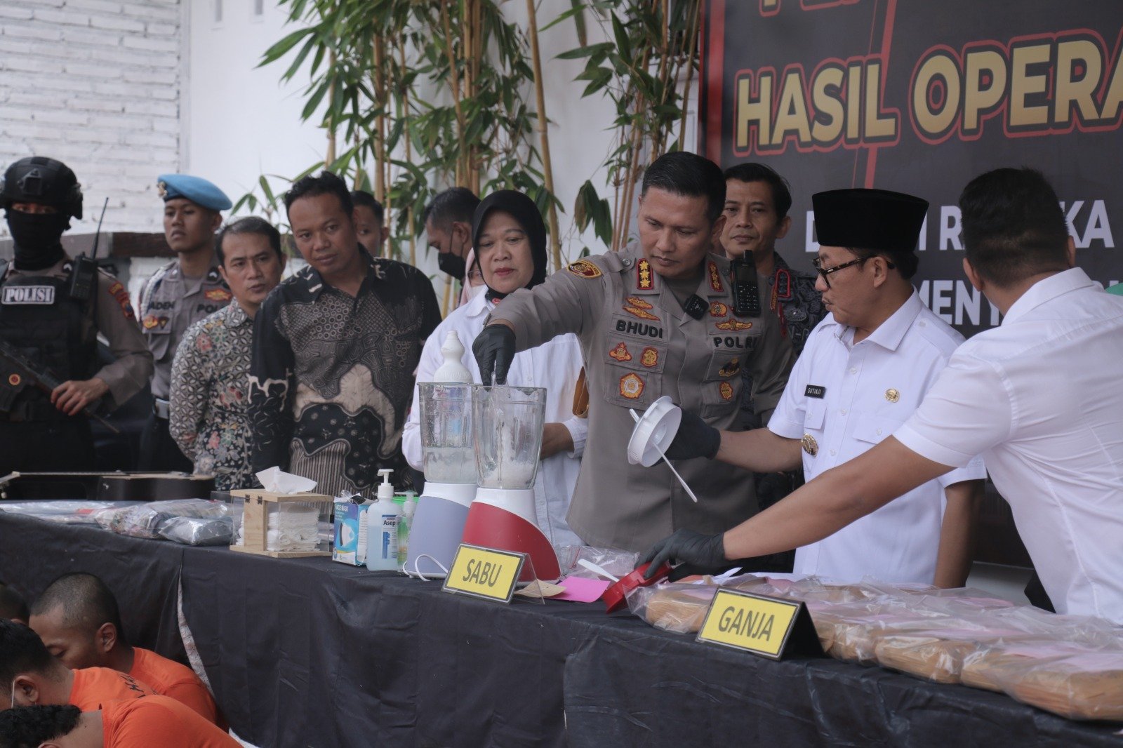 Polres Tulungagung Berhasil Ungkap 189 Kasus pada Operasi Pekat Semeru 2023
