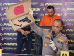 Polisi Tangkap Pria yang Ancam Warga Pakai Senjata Api Replika