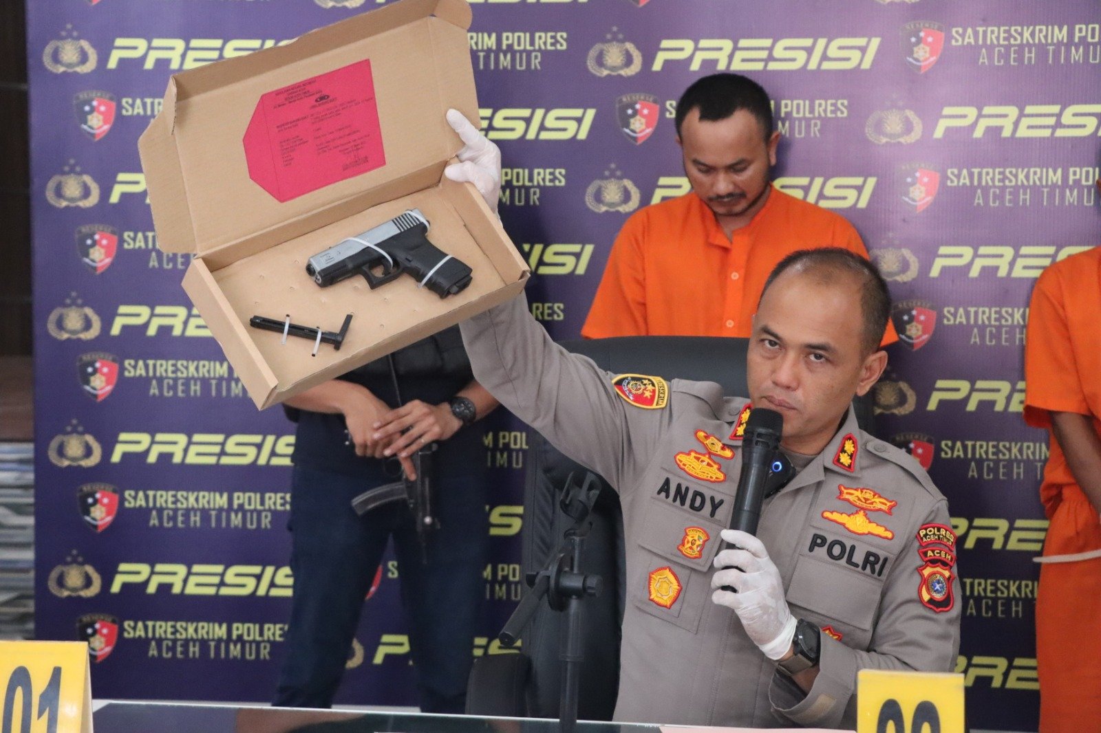 Polisi Tangkap Pria yang Ancam Warga Pakai Senjata Api Replika