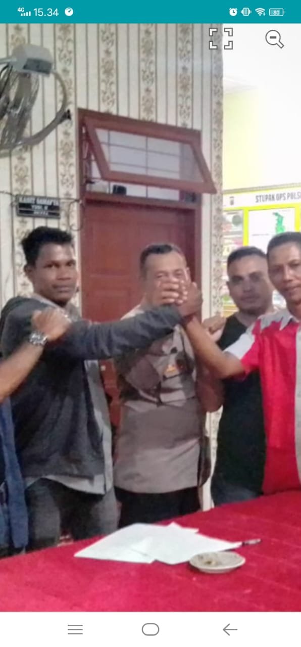 Hebat Dan luar Biasa Rekan kita Berhasil meraih kemenangan Berbuat Mediasi Dengan KECIK Seuneubok Saboh