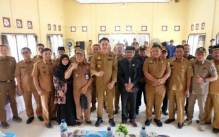 Pj Bupati Bachyuni ​​Deliansyah Gelara Audiensi Bersama Forkopimcam