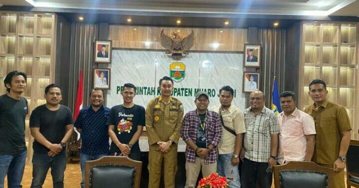 BUPATI MUARO JAMBI SAMBUT KUNJUNGAN ALIANSI WARTAWAM HARIAN AKTIF MUARO JAMBI