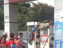 SPBU 2433199 Gadung Toboali Aktivitas Pengerit Minyak Semakin Meraja Lela.