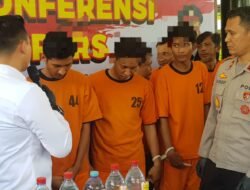 Polisi Berhasil Amankan 6 Terduga Pelaku Pengeroyokan dan Pelemparan Rumah Warga di Nganjuk