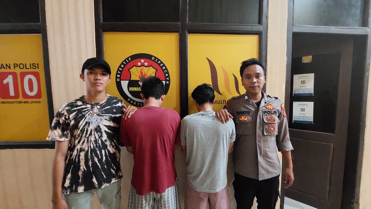 Dua Pengedar Sabu Ditangkap Satresnarkoba Polres Tanggamus di Pugung