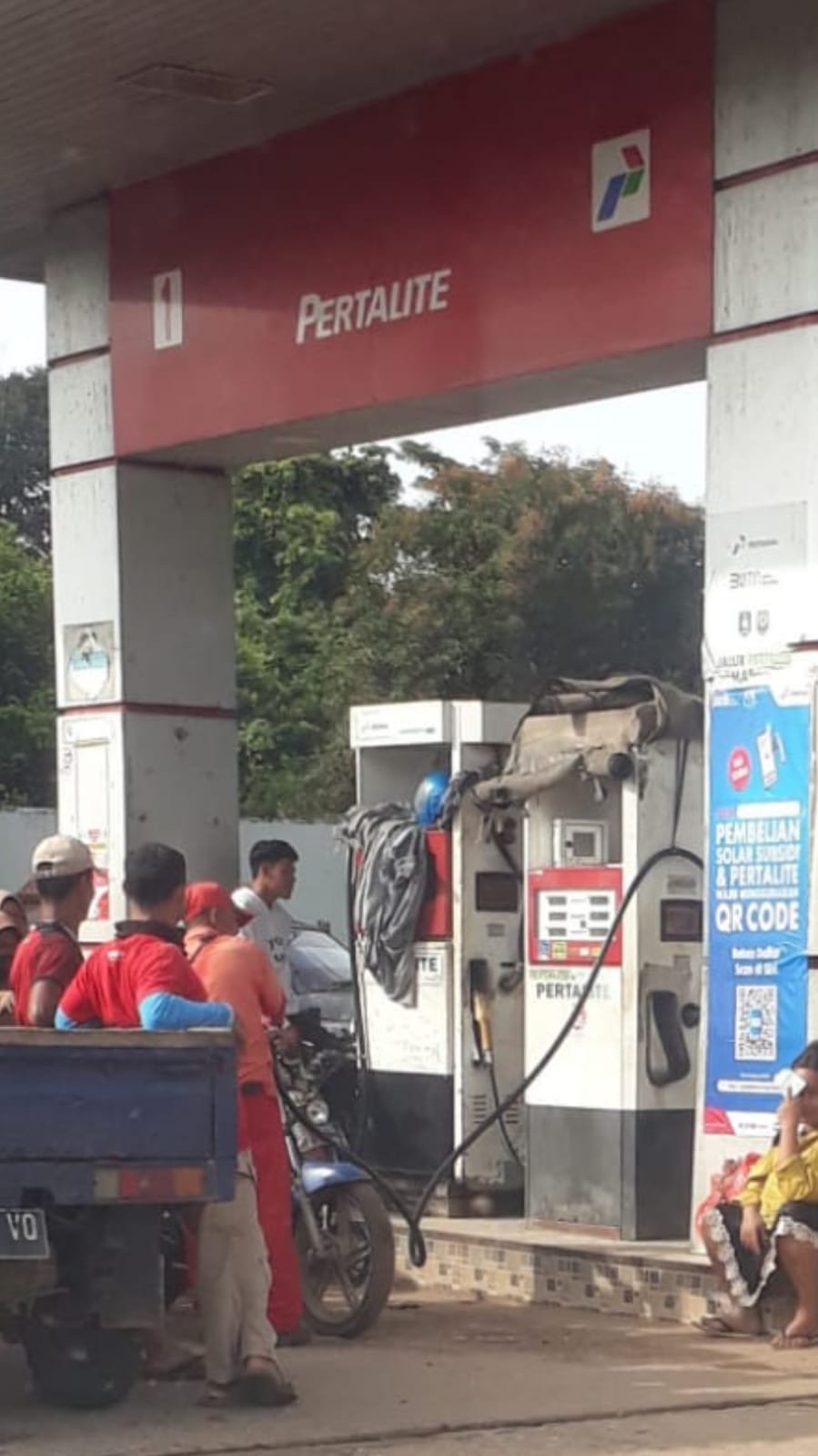 Pengerit Minyak di spbu 2433199 Gadung Toboali Belum Ada Upaya Tindakan Tegas Dari Aparat Penegak Hukum