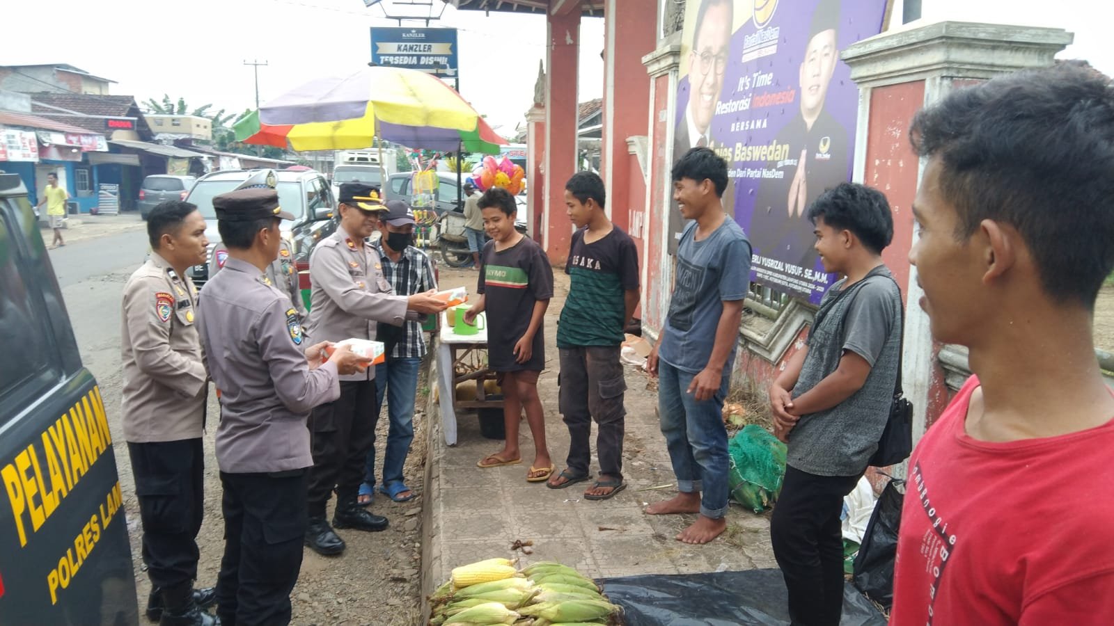 Polres Lampung Utara Gelar Kegiatan Bantuan Kemanusiaan Untuk Negeri dan Berbagi Berkah Ramadhan