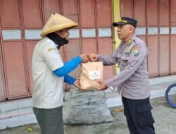 Bulan Ramadhan Polres Nganjuk Berbagi Berkah, Warga Tanjunganom Sumringah
