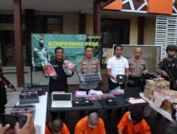 Polres Probolinggo Kota Berhasil Menangkap Sindikat Penjual Kode OTP Kartu Seluler ke Rusia