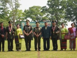 Danrem 022/PT Hadiri Upacara Penutupan Pendidikan Pertama Tamtama TNI-AD Gelombang II TA 2022