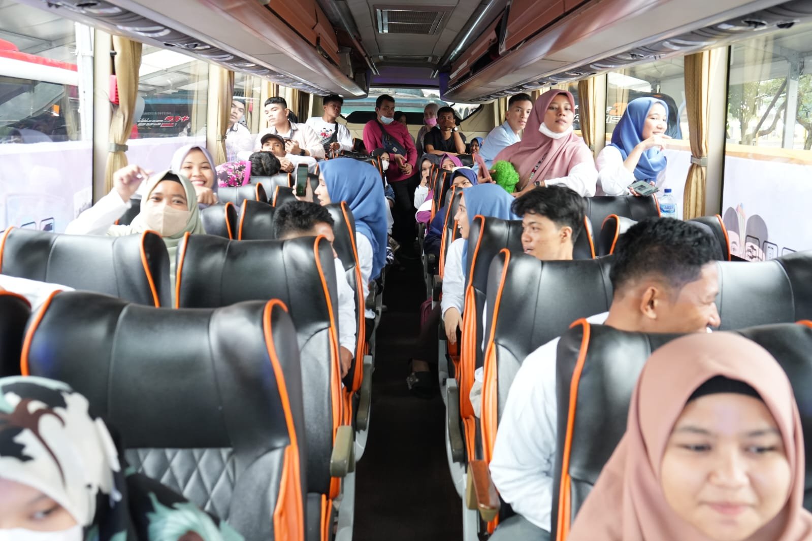 2126 Pemudik Diberangkatkan Di Hari Kedua Mudik Bareng Pemko Medan