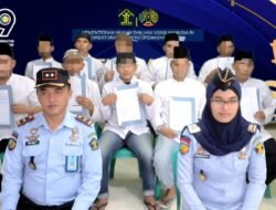 158 Narapidana Terima Remisi, Rutan Kota Agung Diserbu Pengunjung