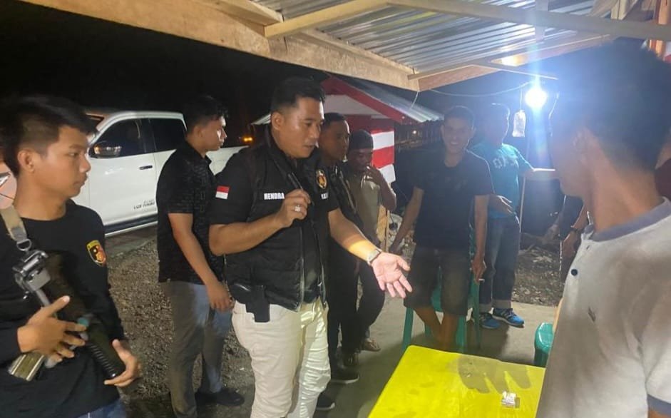Jaga Kondusifitas, Tekab 308 Presisi Polres Tanggamus Gelar Patroli Dialogis Dan Hunting