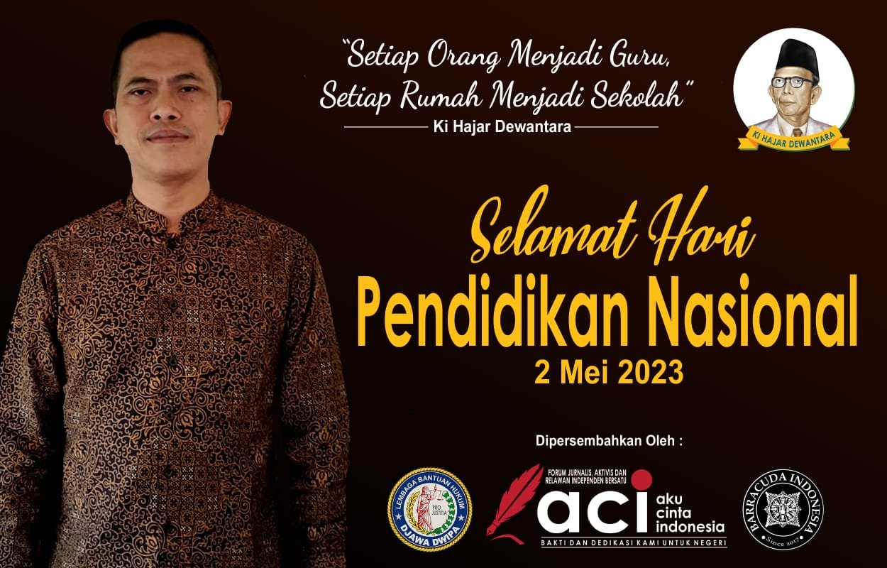 Hadi Gerung Jelaskan Sejarah Hari Pendidikan Nasional