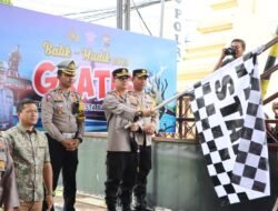 Kapolresta Banyuwangi Lepas 5 Bus Balik Mudik Gratis Polda Jatim Tujuan Malang dan Surabaya