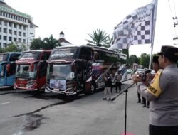 Apresiasi Pemudik di Ponorogo Merasa Terbantu Dengan Angkutan Gratis dari Jajaran Polda Jatim