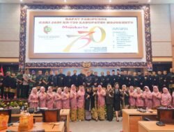 Ayni Zuroh Pimpin Rapat Paripurna Hari Jadi Ke-730 Kabupaten Mojokerto