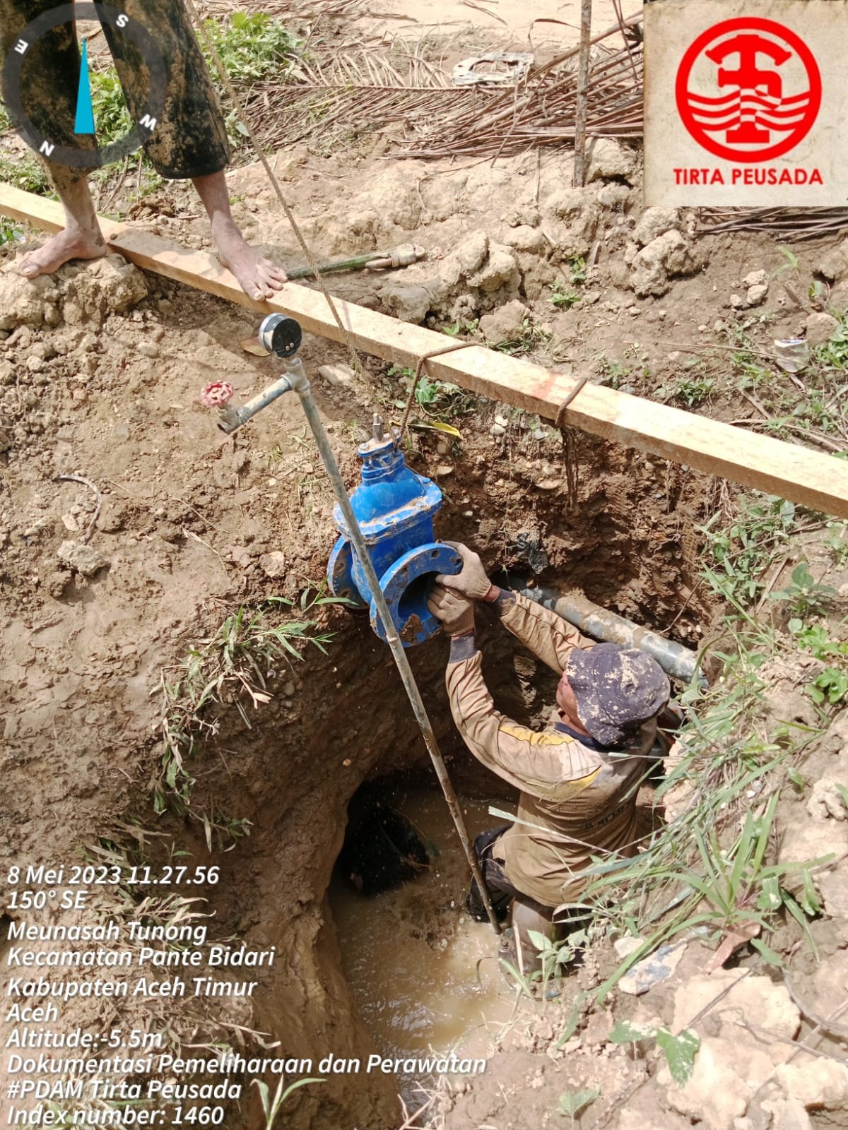 Pengumuman Penghentian Pendistribusian Air PDAM Tirta Peusada