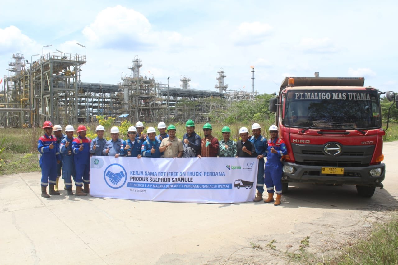 Bravo Medco E&P - Pema Manfaatkan Sulfur di Blok A Untuk Tingkatkan Pendapatan Asli Daerah Aceh