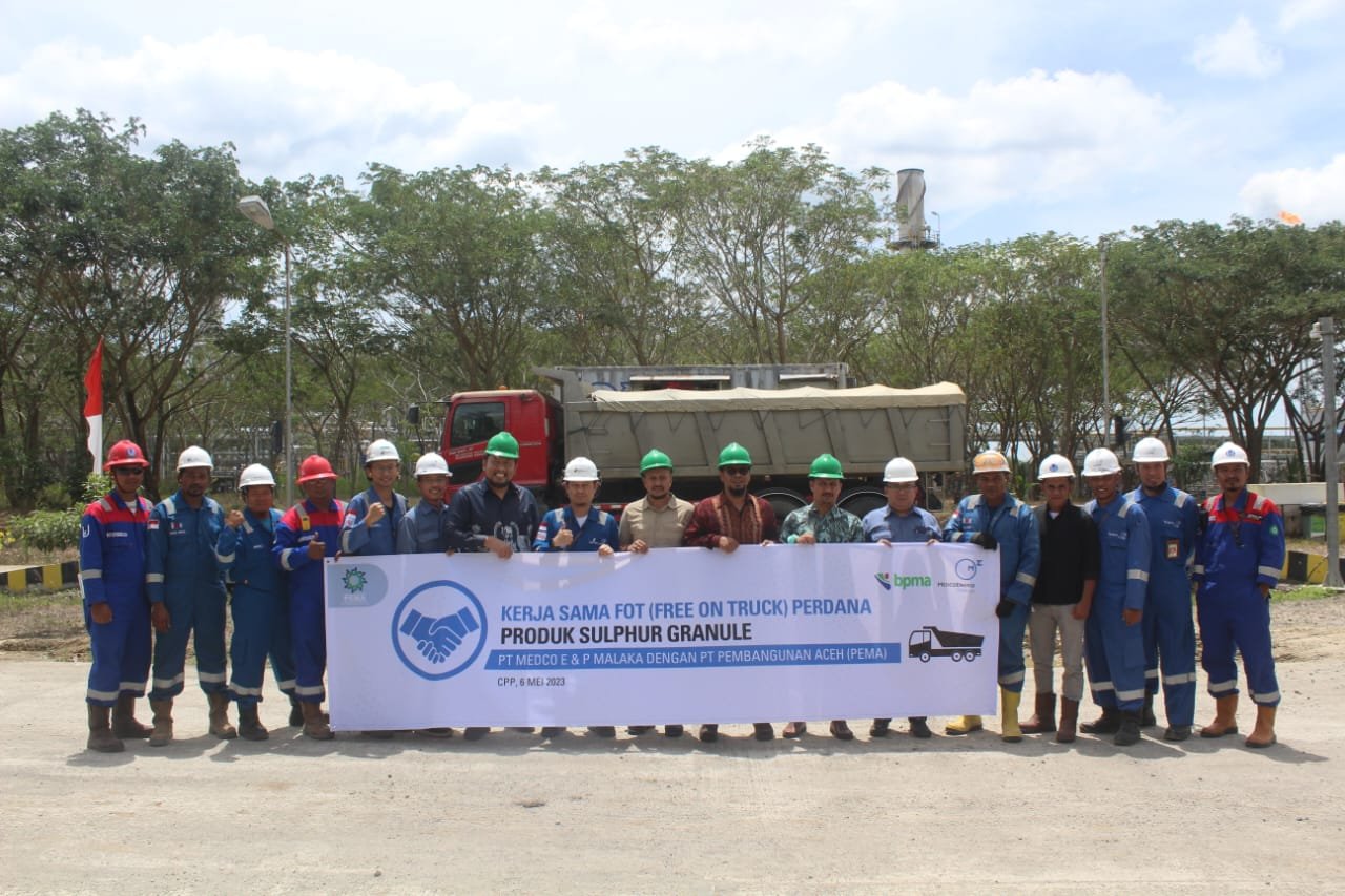 Bravo Medco E&P - Pema Manfaatkan Sulfur di Blok A Untuk Tingkatkan Pendapatan Asli Daerah Aceh