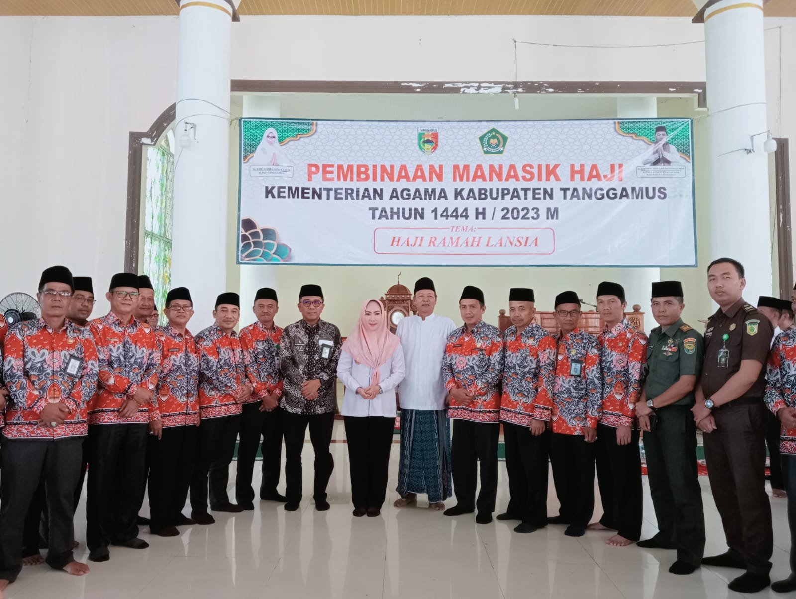Bupati Tanggamus Hadiri Sekaligus Membuka Langsung Pembinaan Manasik Haji