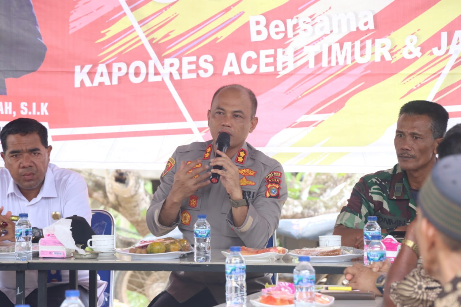 Melalui Jumat Curhat, Kapolres Aceh Timur Dengar Keluh Kesah Masyarakat